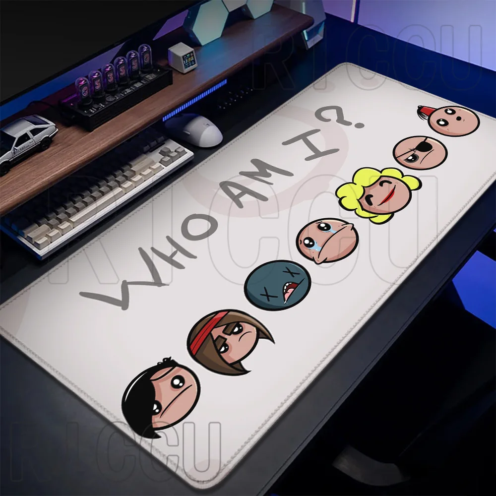 HD Xxl 40x90cm マウスパッド ゲーマー ザ・バインディング・オブ・アイザック マウスパッド PC コンピューターアクセサリー デスクマット ゲーミングキーボード拡張デスクマット