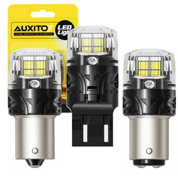 AUXITO 2X P21W BA15S 1156 7440 7443 LED Light Bulb T20 7506 BAY15D 1157 P21/5W LED Bulbs DRL Car Parking Position Reverse Lights