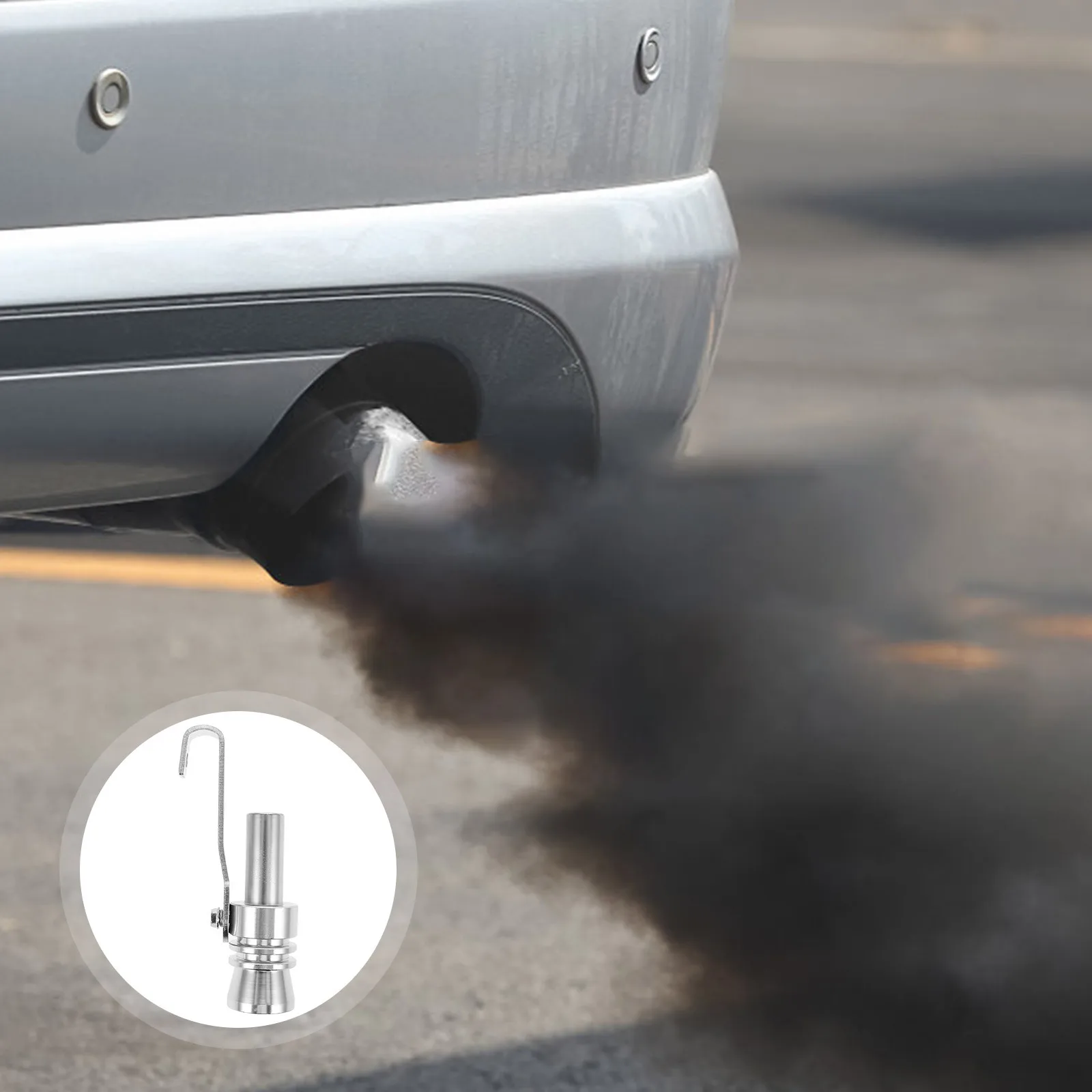 

Turbo Whistle Exhaust Turbo Simulator Stylish Exterior Power Acceleration Enhancement Vehicle Noticeable Unique Sound Maker