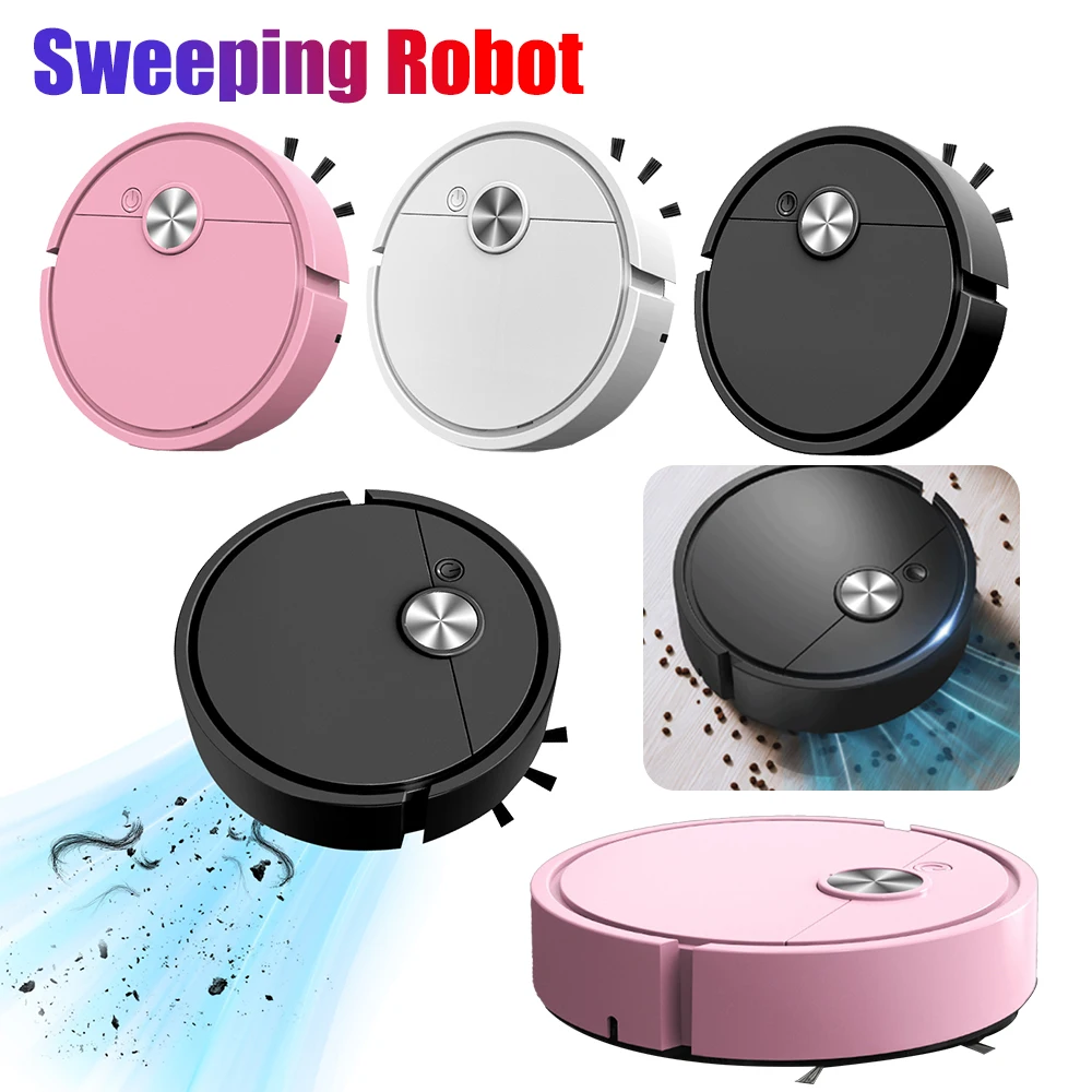 

Smart Home 3 in 1 Sweeping Robot Vacuum Cleaner Mopping USB Rechargeable Vacuum Mop Robot Sweep Floor Robot for Home Office