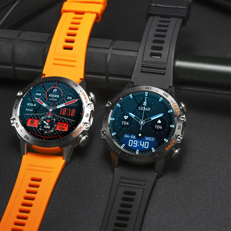 New 2024 Smart Watch Men Sports Smartwatch Bluetooth Heart Rate Temperature For HUAWEI P50  HONOR 70  Tecno Pop 2 Plus OPPO Reno