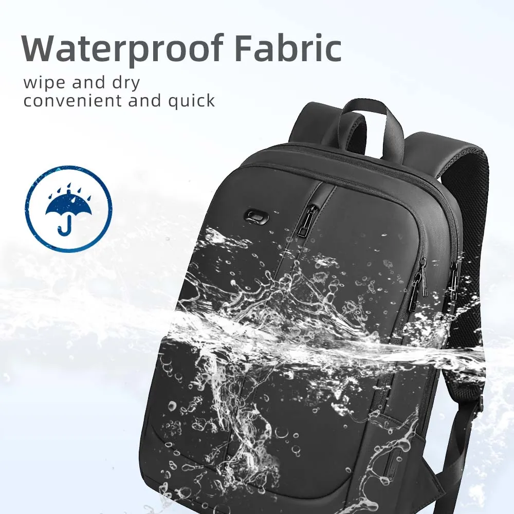 Heroic Knight-Mochila de viaje de negocios para hombre, resistente al agua, para ordenador portátil de trabajo de 15,6 pulgadas, clásica, deportiva,