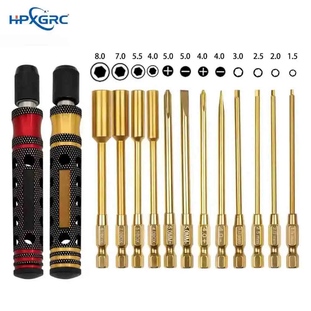 

Шестигранная отвертка 1,5 2,0 2,5 3,0 мм, быстросменный шестигранный ключ, шестигранные винты, гаечный ключ для автомобиля, гусеничный SCX10, модель лодки, радиоуправляемые детали