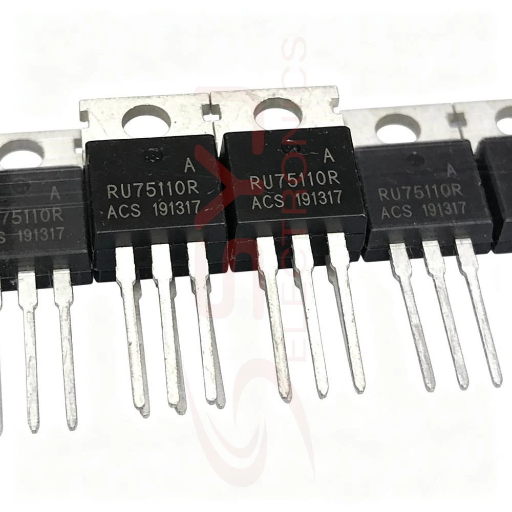 5PCS RU75110R 110V 75A FDP100N10 100V 75A P1510ATG 100V 64A FDP7045L 30V100A RU1H180R 100V 180A 40G121 GT40G121 600V40A TO-220