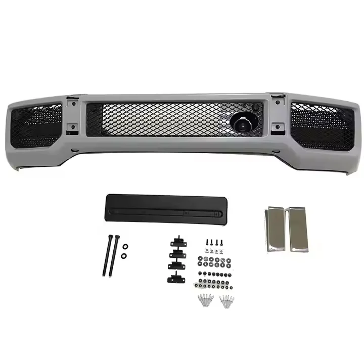 

High Quality G Class W463 PP Material Front Bumper to G63 Style for Benz G Class W463 G500 G550 a Style Front Bumper 2008-2018