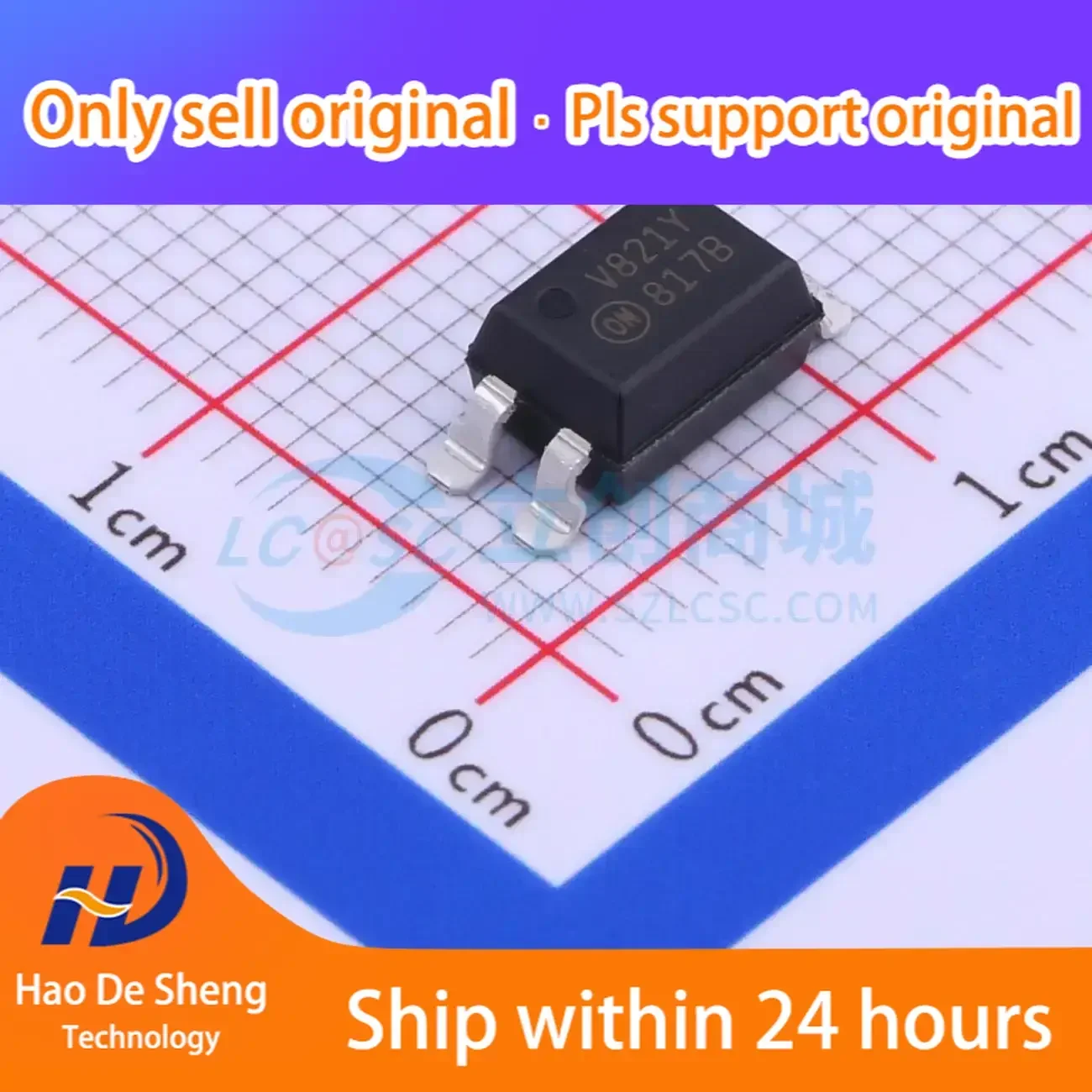 

10 шт./лот FOD817B3SD SMD-4P новый оригинальный в наличии