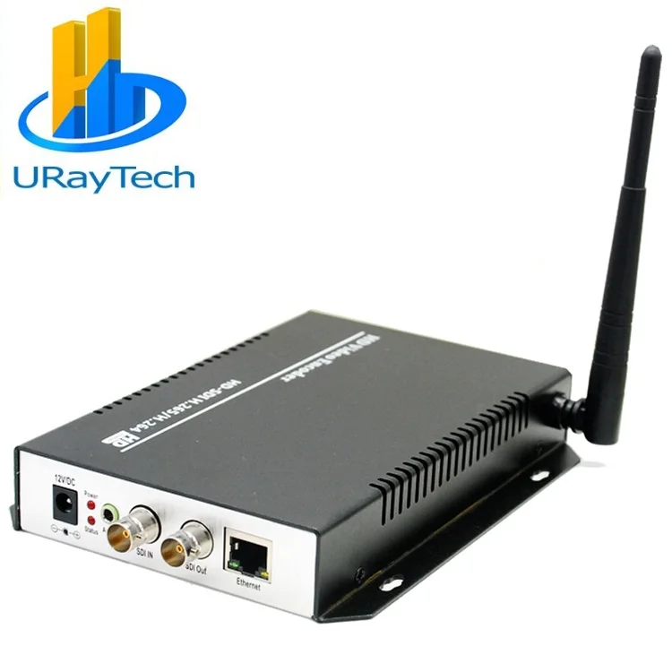 

URay HEVC H265 /H264 IP-TV HD SDI To RJ45 Ethernet Video Audio Encoder Over IP Support RTSP UDP /RTP Multicast