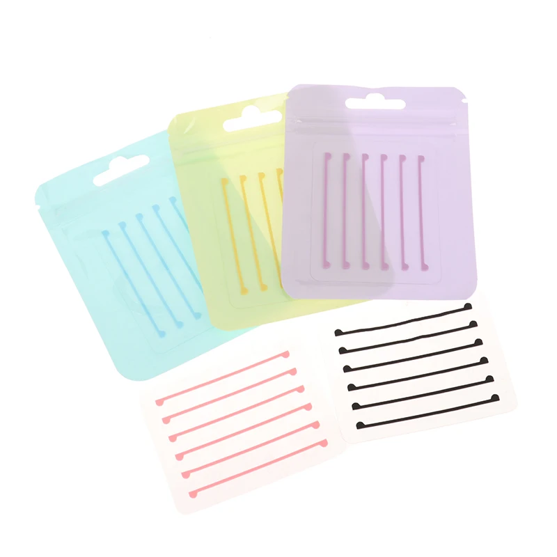 3Pairs/Bag False Eye Lash Curler Patches Silicone Eyelash Perm Pads Lash Extension Perm Tools Lash Lift Shield Pad Beauty Salon