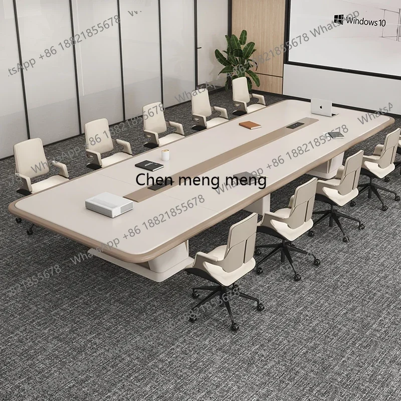 01A 220 To 800 Cm Modern Luxury Conference Table Desk Luxury Meeting Table Training Negotiation Tables Office Tables Furniture