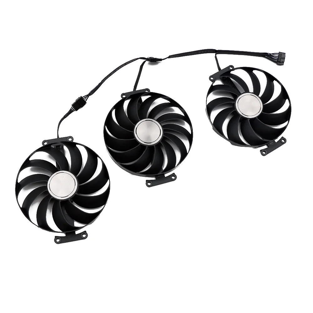 95mm CF1010U12S Graphics Card Fan Replacement ASUS Rog Strix RTX 3060 3070 3080 Ti 3090 Gaming GPU Cooler RX 6700 Graphics Card