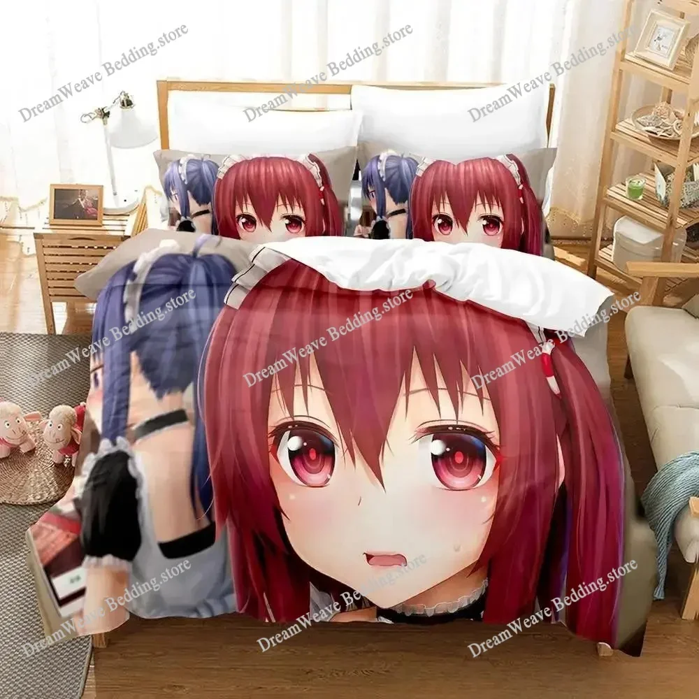 

Himouto! Umaru-chan Bedding Set Single Twin Full Queen King Size Bed Set Adult Kid Bedroom Duvet Cover Sets Anime Bed Sheet Set9