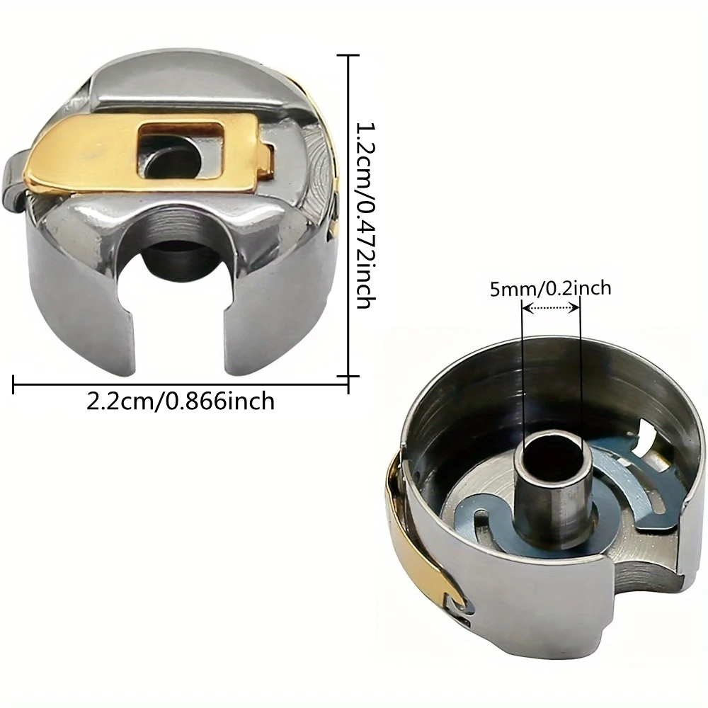 

BC-DB1-NBL Sewing Machine Titanium Bobbin Case For Singer Brother Juki Industrial Sewing Machine Accessories