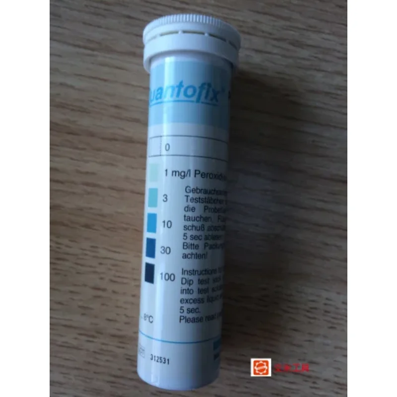 Tira de teste semi quantitativa alemã MN91312 peróxido de hidrogênio 100CE 0-1-3-10-30-100mg/iH2O2