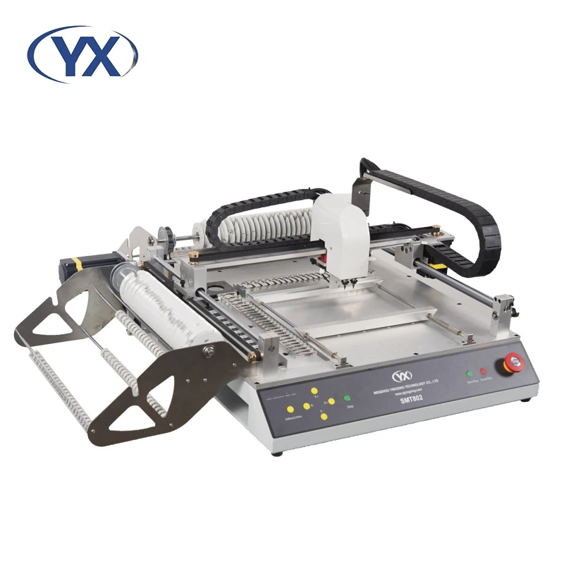 High Speed SMD Placement Machine 46Feeders Pick and Place Machine Manufacturer SMT802B-S With BGA Repair Station