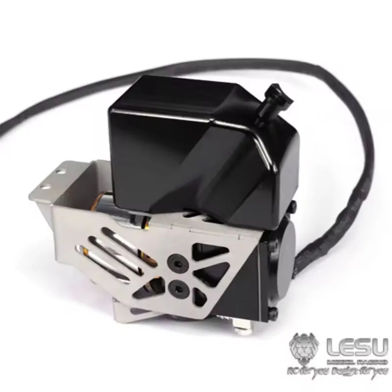1/14 RC Truck Hydraulic Oil Pump Urea Tank LESU Y-1510 Engineering Part For Tamiya RC 1/14 Tipper Truck Parts Accessories