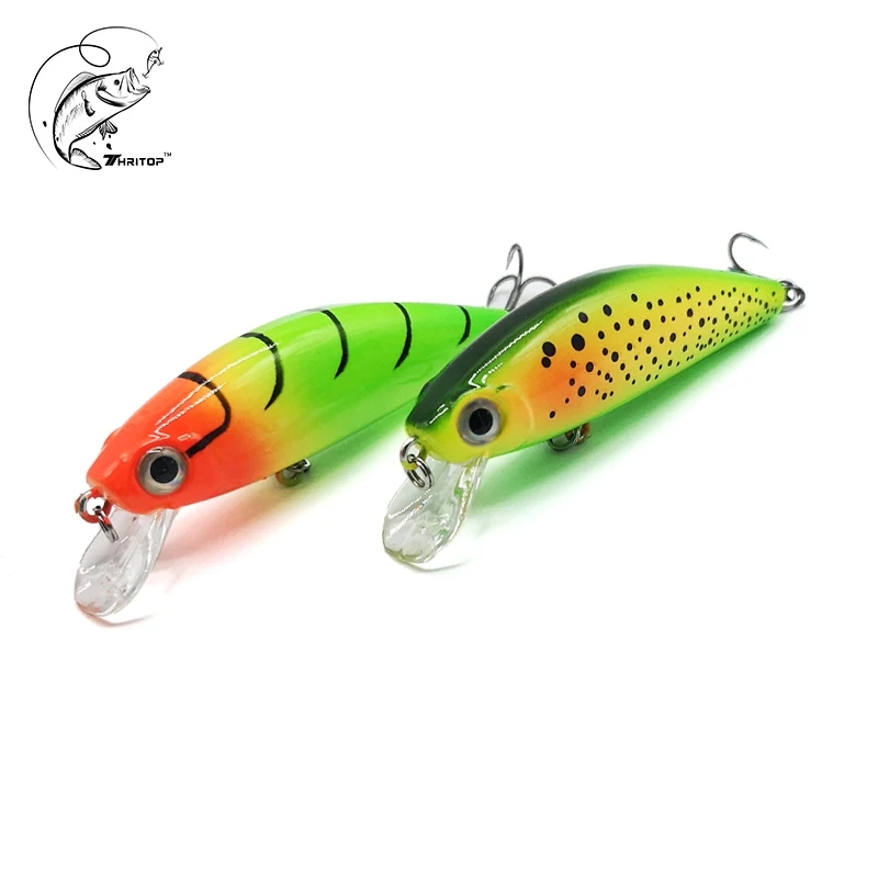 

THRITOP 10.5G 75MM Sinking Fishing Lure Minnow Wobblers 8 Various Colors Carp Fishing Tackles Hard Bait TP136