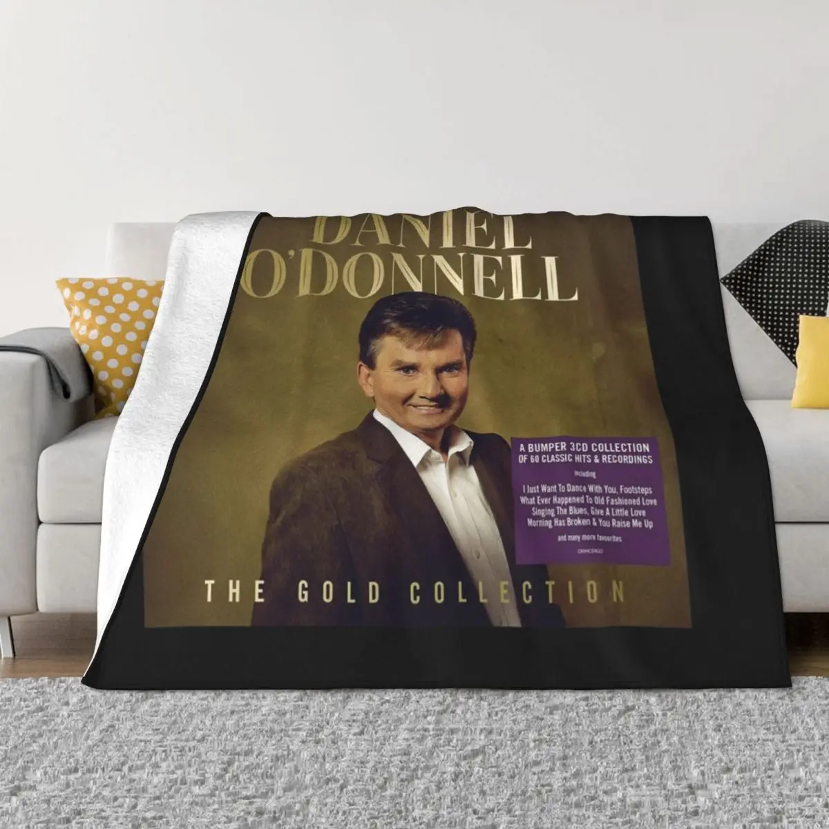 

Daniel O'Donnell Gold Collection Throw Blanket Summer Blanket Thermal Blankets For Travel fluffy blanket