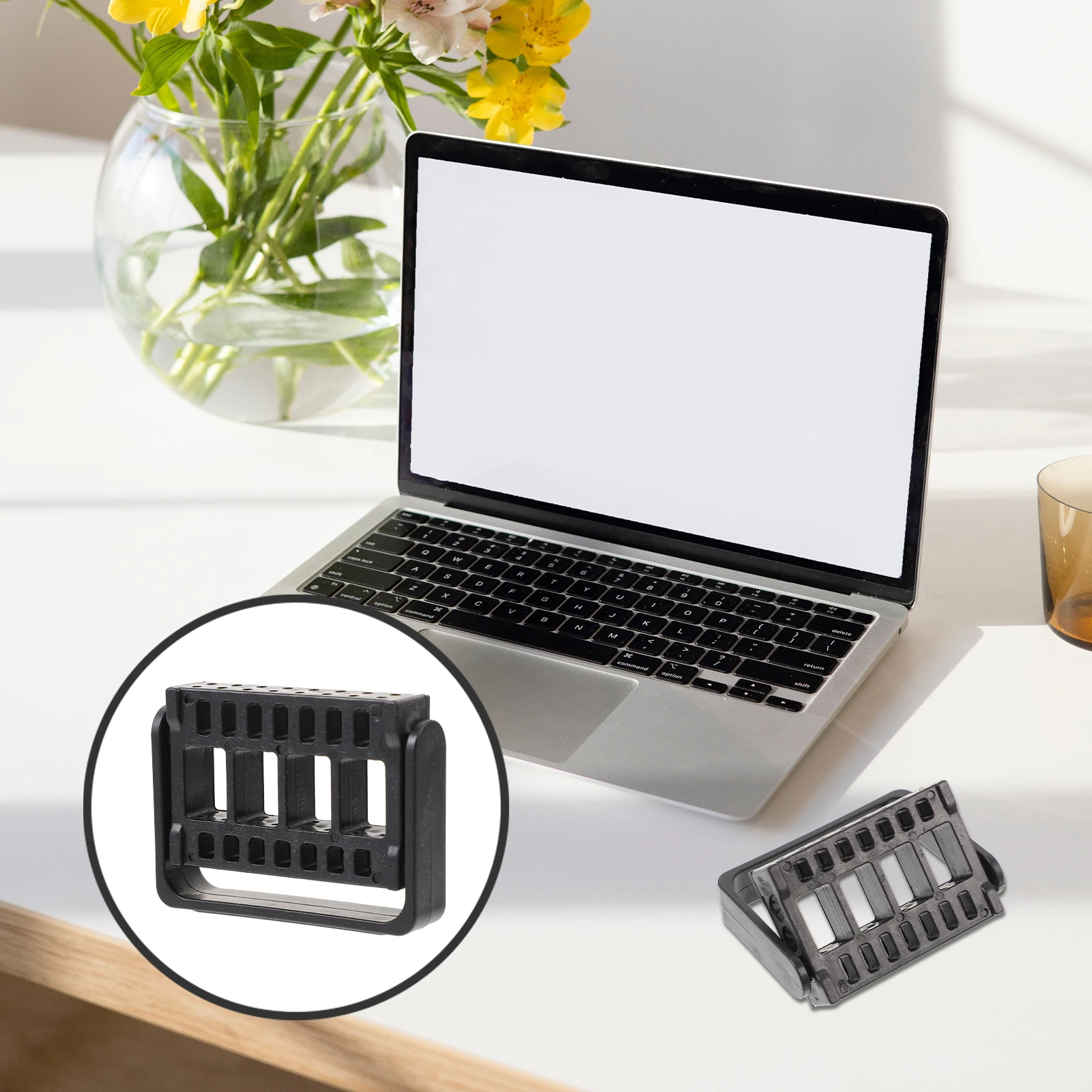 Boîte à outils de meulage des ongles, conception à 16 trous, organisateur pratique et Durable pour outils de manucure, boîte à outils de meulage des ongles rose