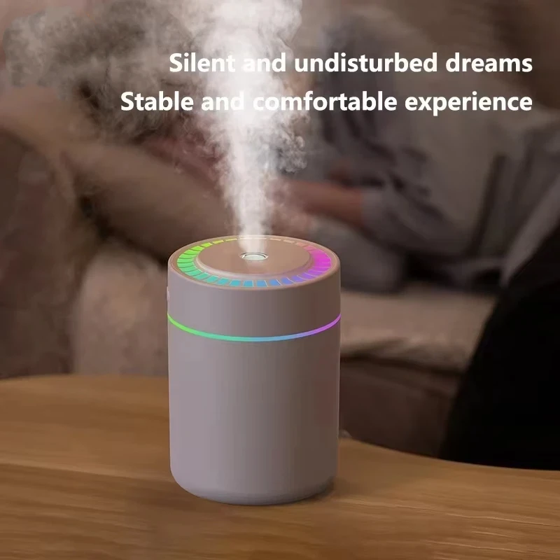 Mini Air Humidifier 180ML Electric Aroma Diffuser Essential Oil Purifier Aromatherapy Mist Maker Lights For Car Home