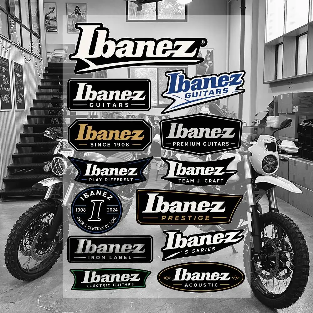 I-bA-nez Wasserdichte Vinyl-Aufkleber für Auto Motorrad Fahrrad Skateboard Laptop Flasche Telefon
