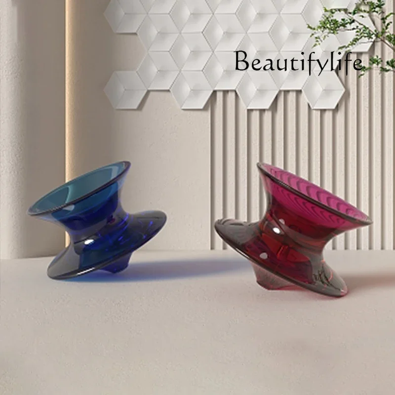 

A T креативный дизайн сиденье специальной формы прозрачная смола вращающийся стул с гироскопом ленивый стул