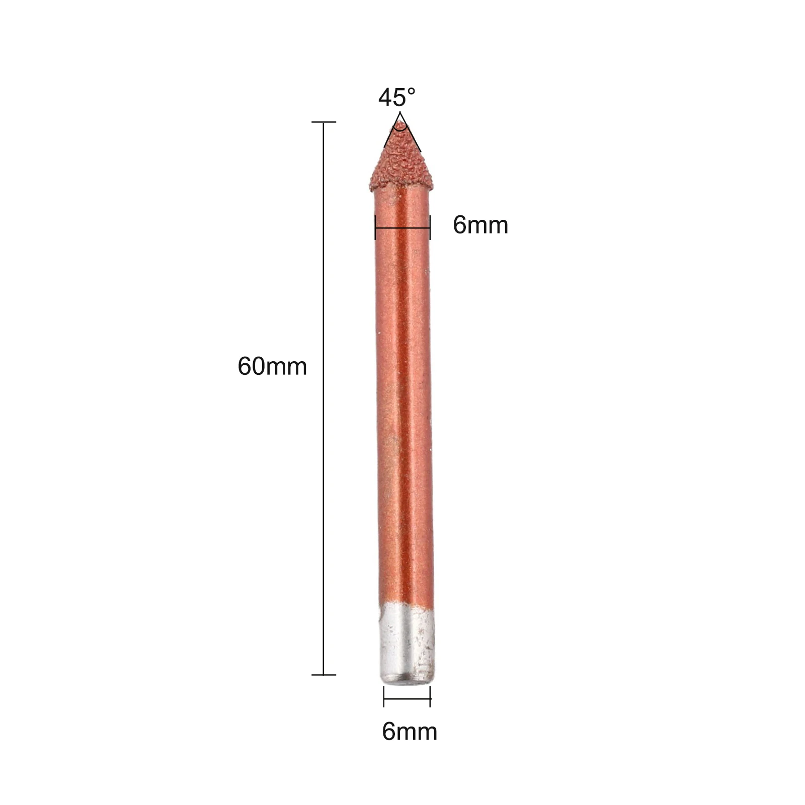 1pcs Engraving Cutter Brazed Milling Mushroom Engraving For 6mm 8mm Shank For Grinding Profile Stone Carving Drill Bit Accessori