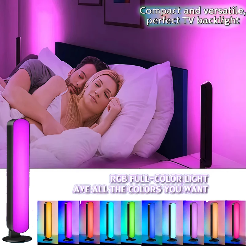 24 مفتاح الأشعة تحت الحمراء للتحكم عن بعد الذكية RGB LED قطاع الألعاب ضوء التلفزيون المحيطة الخلفية مع مزامنة الموسيقى RGB لمبة مكتب للتلفزيون PC