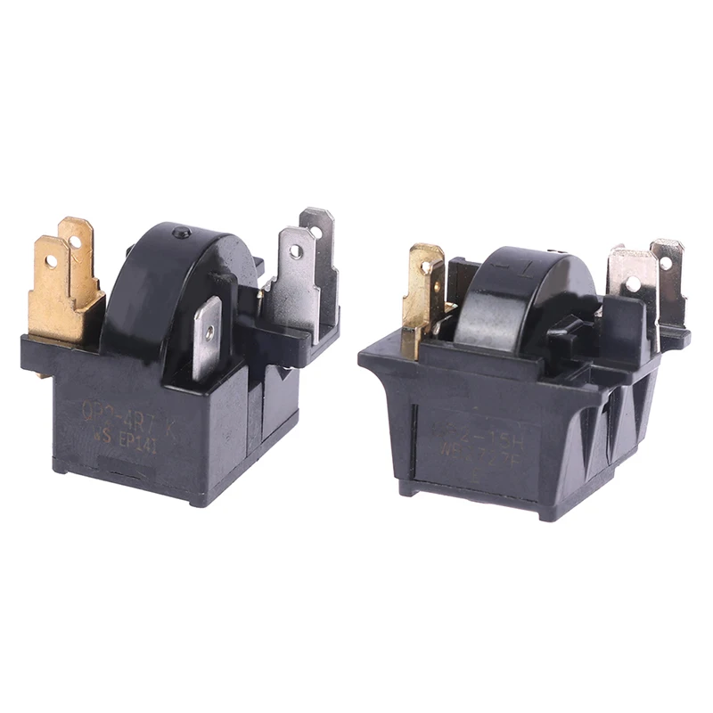QP2-4.7H QP2-15 Ban Đầu Tủ Lạnh Khởi Động 6-Cắm Khởi Động Tiếp Tủ Lạnh Quá Tải Tấm Bảo Vệ Cho Tủ Lạnh Máy Nén