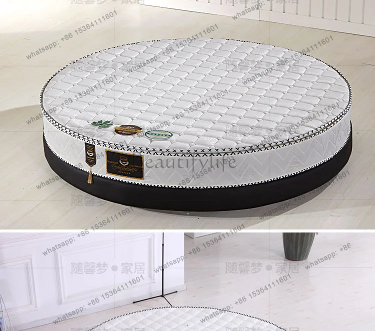 Pillow Top King Size Bed Bonnell Spring Round Mattress - view 5