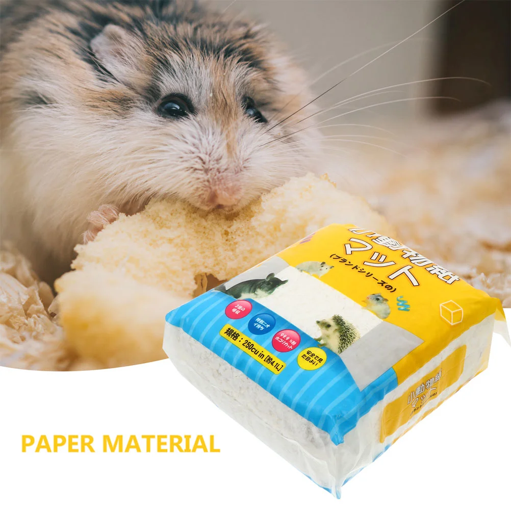 Literie en papier de soie pour hamster, petite sciure de bois, copeaux de copeaux pour animaux de compagnie, élimination des odeurs, polymères Swarf