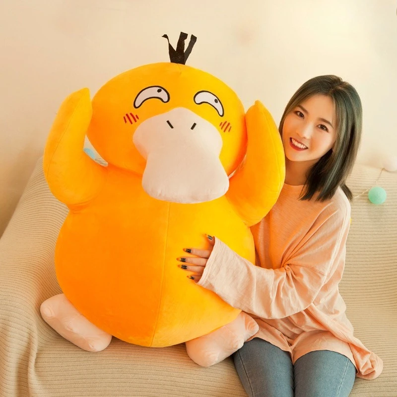 

30/40/50cm Pokemon Psyduck Plush Toy Cartoon Funny Expressions Kawaii Anime Stuffed Doll Soft Sleeping Pillow Children Gifts