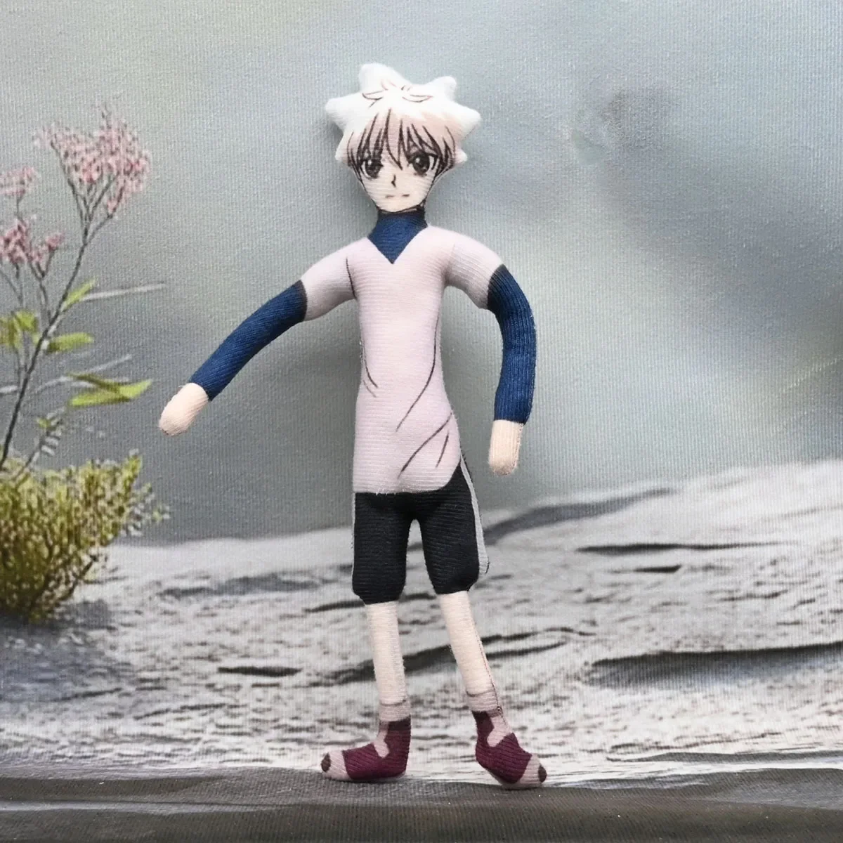 JoJo's Bizarre Adventure ตุ๊กตา Plush ยืดหยุ่นลวดบทคัดย่อ GIOGIO ตุ๊กตาของเล่นตุ๊กตาฮาโลวีนตุ๊กตาคริสต์มาสของขวัญตลก