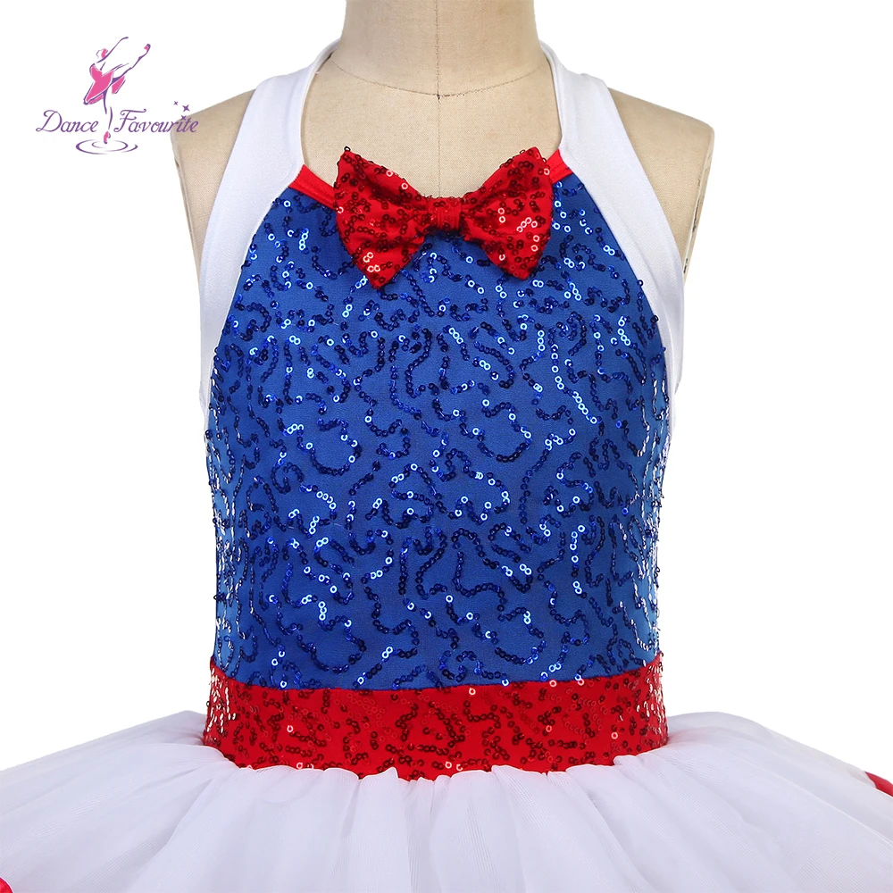 25041 azul real lantejoulas elastano corpete ballet tutu criança ballet traje dança tutus crianças bonito ballet tutus