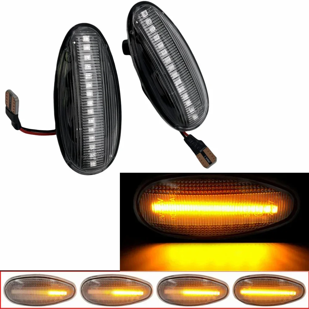 

Новая динамическая Светодиодная лампа для Mitsubishi Pajero Shogun3 Sport K9 Galant Outlander Lancer Auto Parts