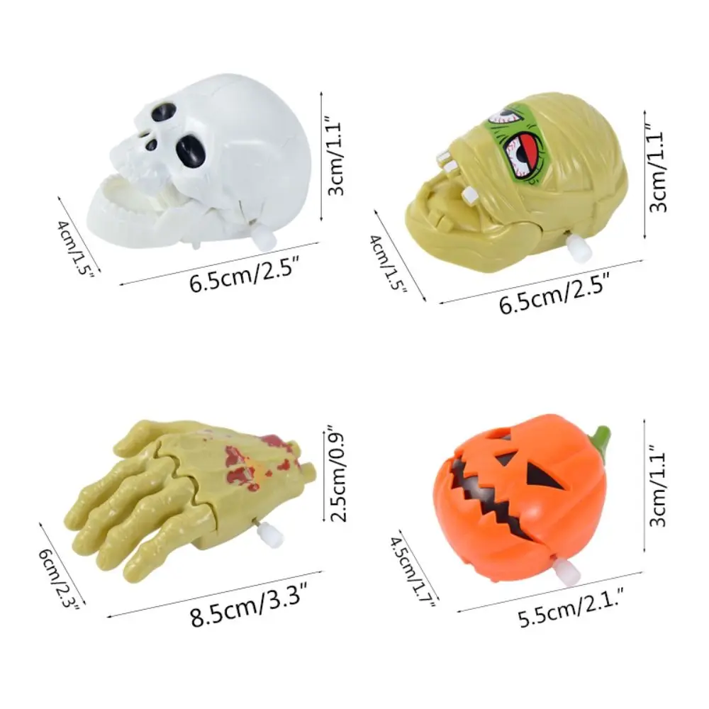 Abóbora halloween relógio mão quebrada realista mão quebrada acabar brinquedos múmia andando abóbora relógio bebê/crianças/