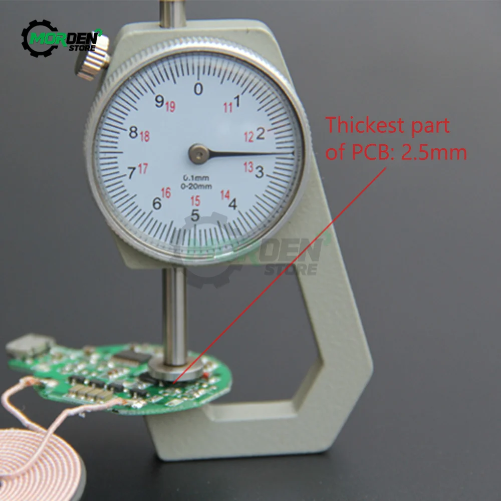 Mini modulo caricabatterie Wireless ricevitore PCBA Circuit Coil Board 3W per Qi Standard Power Bank ricarica per accessori per utensili