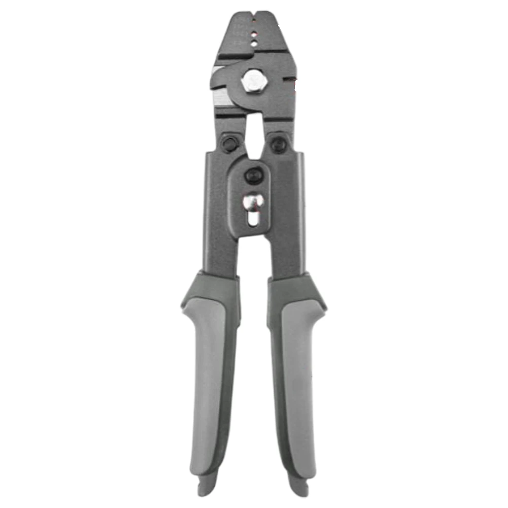 

For Industrial Usage Fishing Crimping Tool Cable Crimping Pliers For Rails And Dog Ropes 10 Inch Self Locking Mechanism