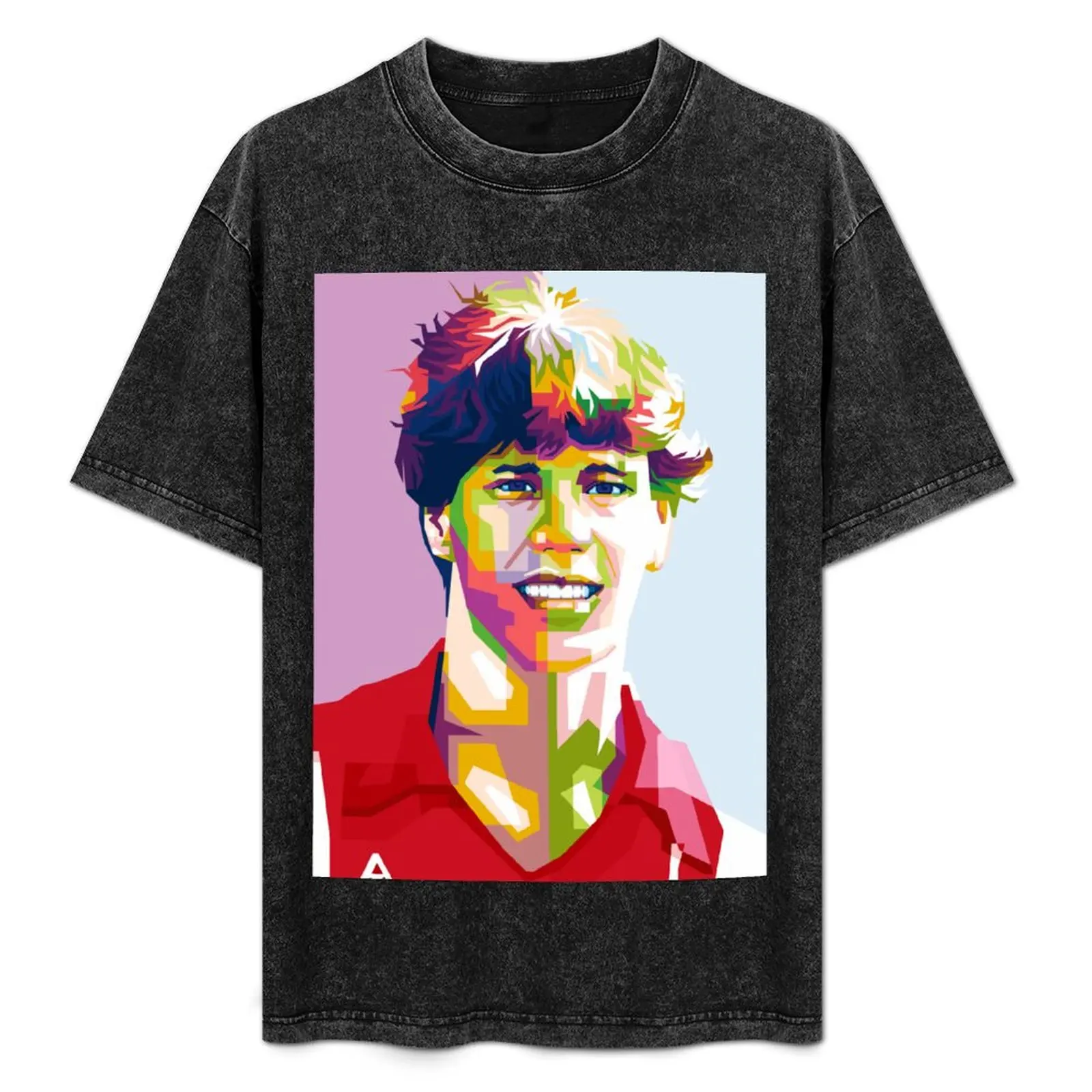 Marco Van Basten Ajax T-Shirt cheap stuff essential t shirt fruit of the loom mens t shirts