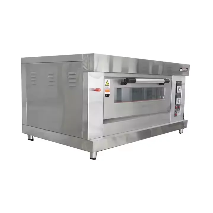 China Supplier Commercial Pizza Oven for Wholesales Baking Bread Pizza 1 Deck Electric/Gas Oven Bakery Oven Prices