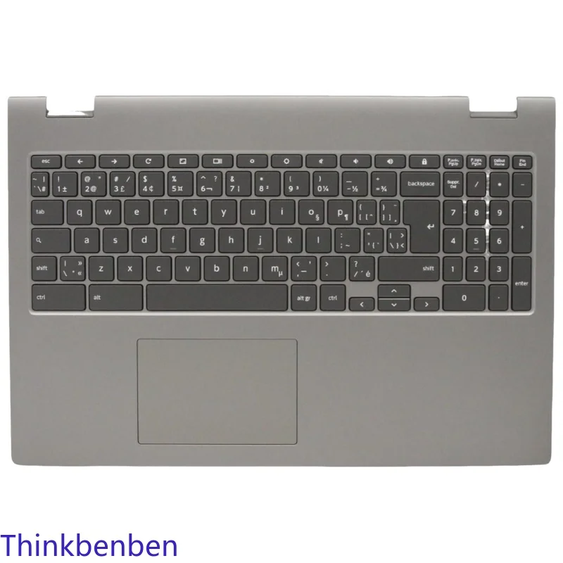 

CFB Canadian French Mineral Gray Keyboard Upper Case Palmrest Shell Cover For Lenovo Chromebook C340 15 5CB0U43701