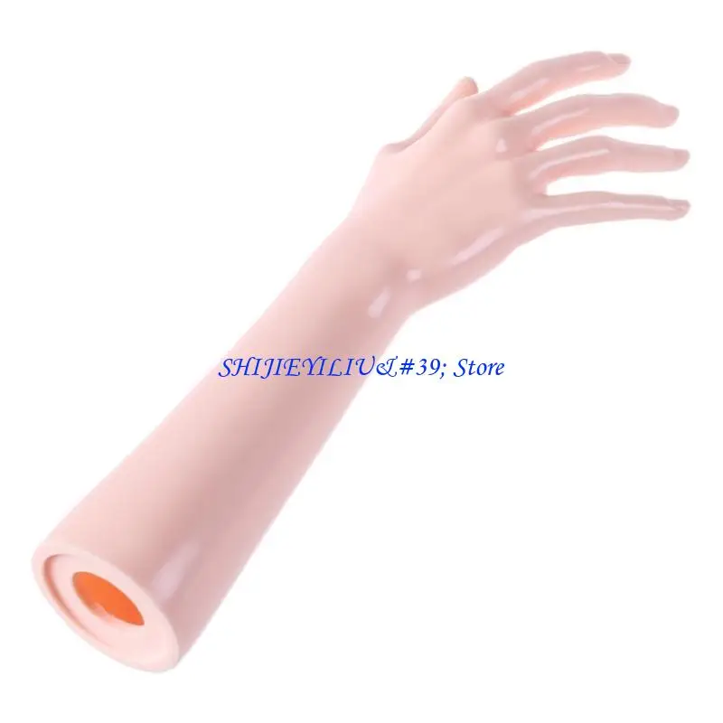 E21F Art Fake Model Watch Ring Bracelet Gloves Stand Display Mannequin Hand