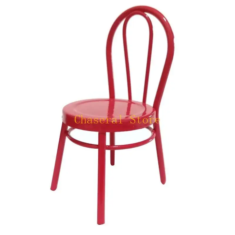 プレイハウスアクセサリーガールズミニランドスケープレイーのためのE7ceモデルチェア家具像