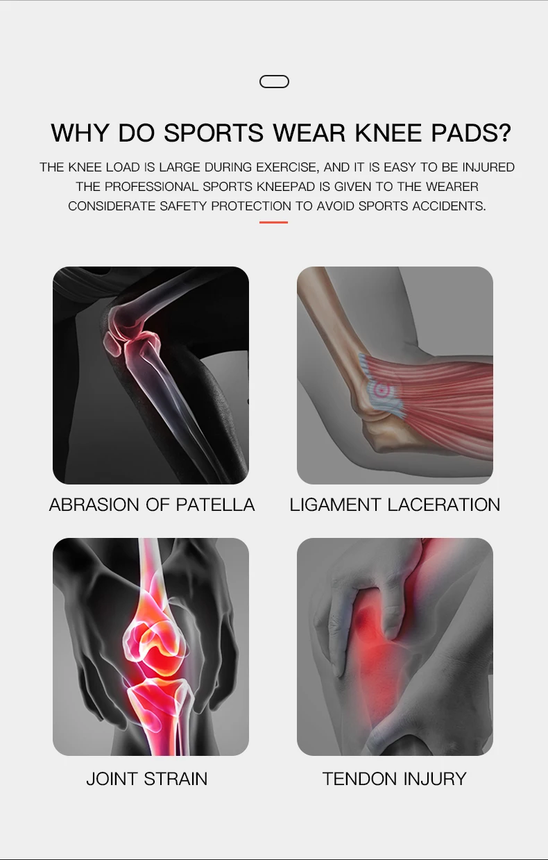 Knie-Ärmelunterstützung mit doppelter Kompression für Knieschmerzen, Sport, Laufen, Fitnessstudio, Linderung von Gelenkschmerzen, Meniskusrissverletzungen, Erholung – Detail 2