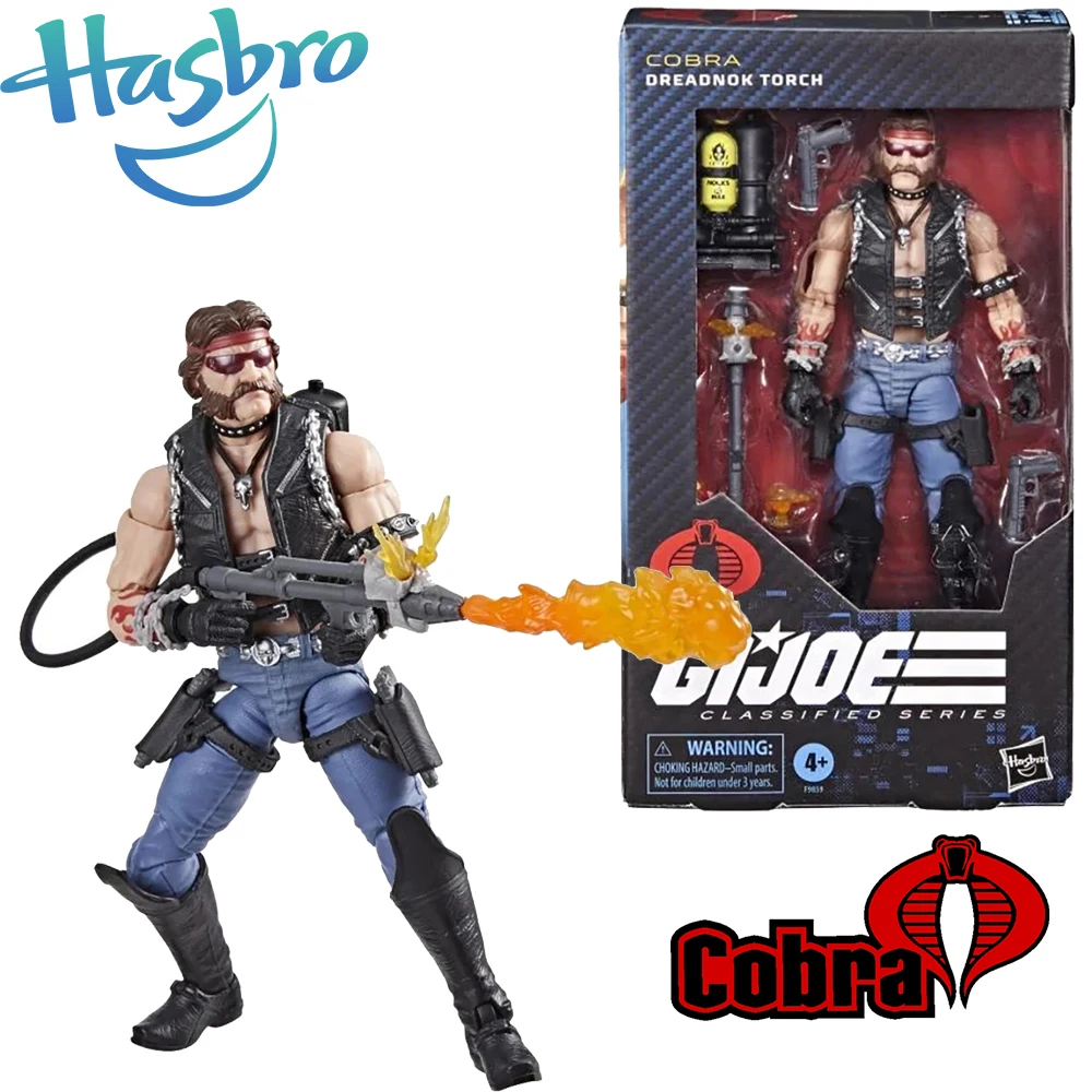 In Stock Original G.I. Joe Classified Series #123 Dreadnok Torch Action Figures Birthday Gifts Collectible Model Toys