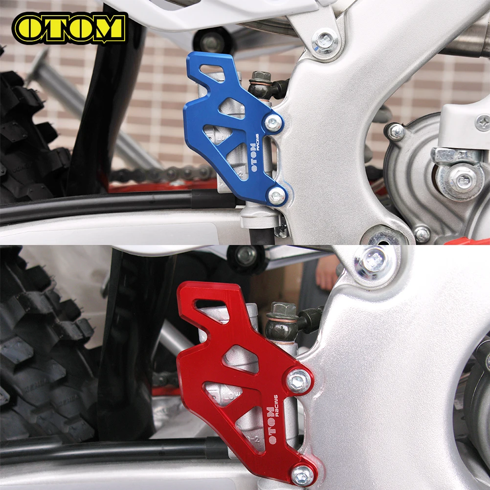 OTOM Rear Brake Cylinder Front Pump Protection Cover Decorative Plate For AVANTIS ENDURO MOTOLAND BRZ KAYO T4 T6 K6 GUIZUN MX4 - view 6