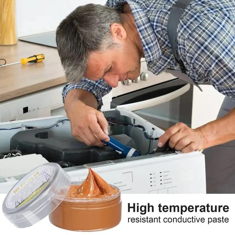 Copper Grease High Temperature Electrical Contact Grease 30g Conductive Paste Strong Adhesion Multipurpose Compound Paste