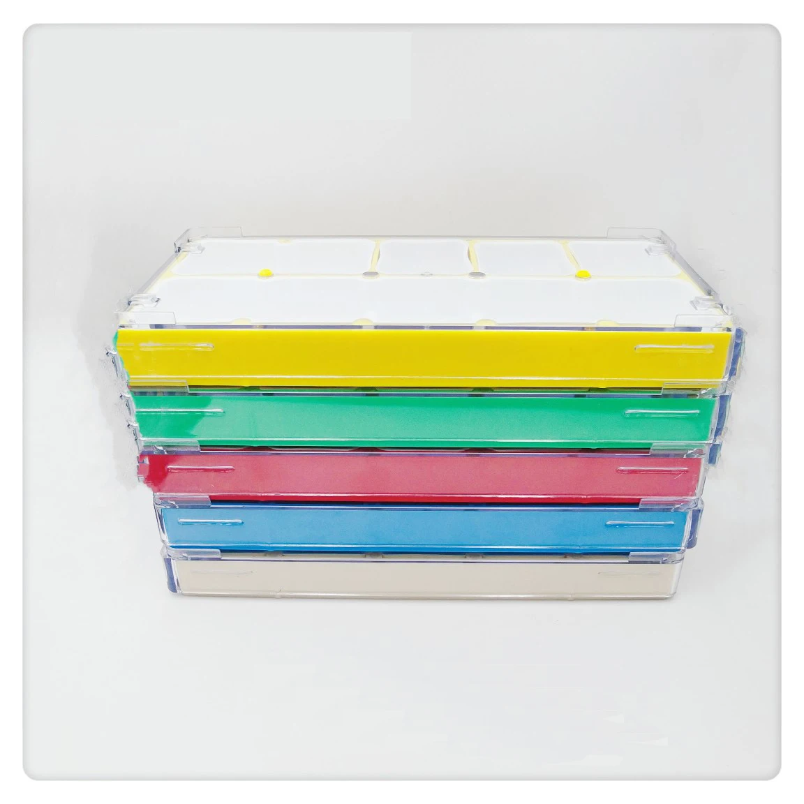 5-Gitter-Aufbewahrungsbox für Uhrenteile, Organizer, Uhrenreparaturwerkzeuge, Bewegungsschrauben, Zubehör, Ablagefach, Behälter für Uhrmacher