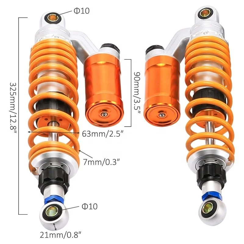 305mm-360mm Motorcycle Rear Shock Absorber for Adjustable Shock Absorber