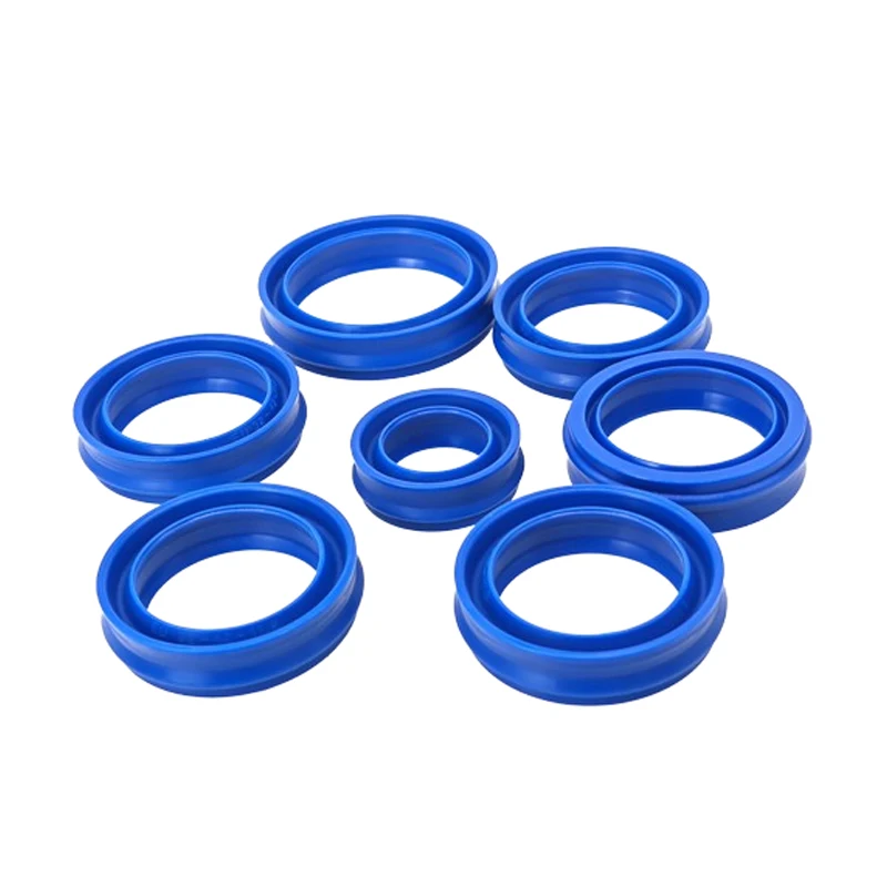 EU Type Hydraulic Oil Seal,Blue, Green Cylinder Piston Seal Ring, Dust-proof Dual Gas seal, Polyurethane Oil Seal