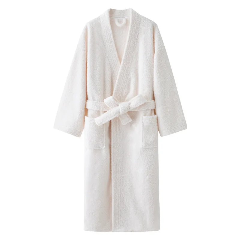 

Sweet Coral Velvet Sleepwear Robe Super Soft Comfortable Women's Bathrobe Thickend Warm Flannel Bathrobe Pajamas